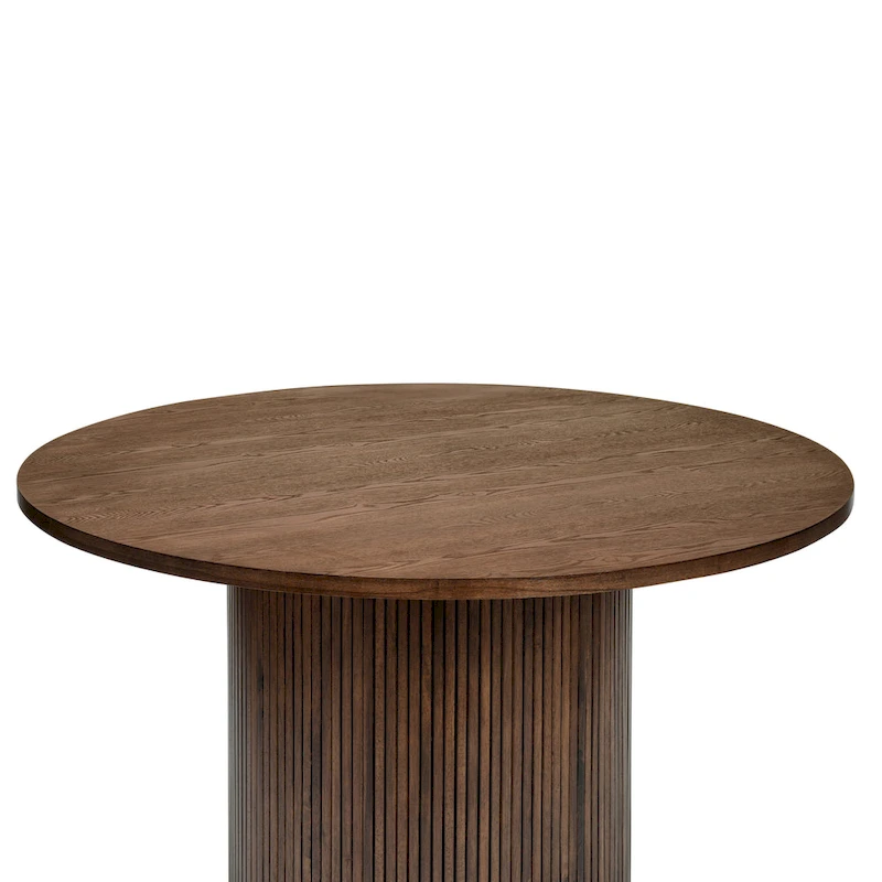 Round Kitchen Table Solid Wood Dining Table