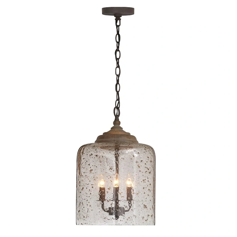 3-light Nordic Grey Pendant