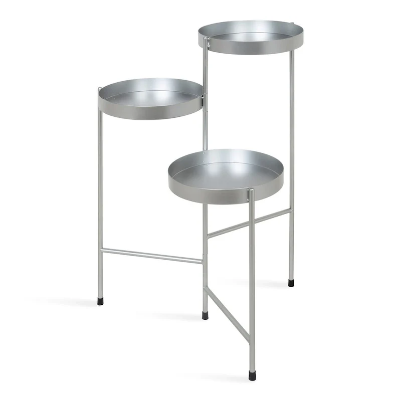 Kate and Laurel Finn Metal 3-tier Modern Plant Stand - 16x21x30