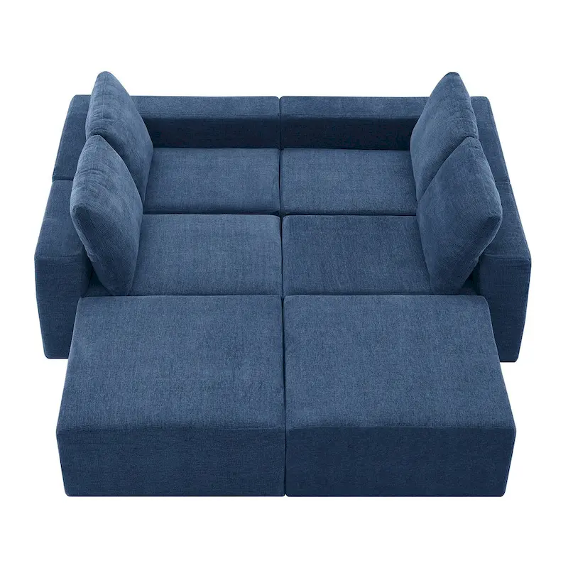 Modular U Shaped Sectional Sofa