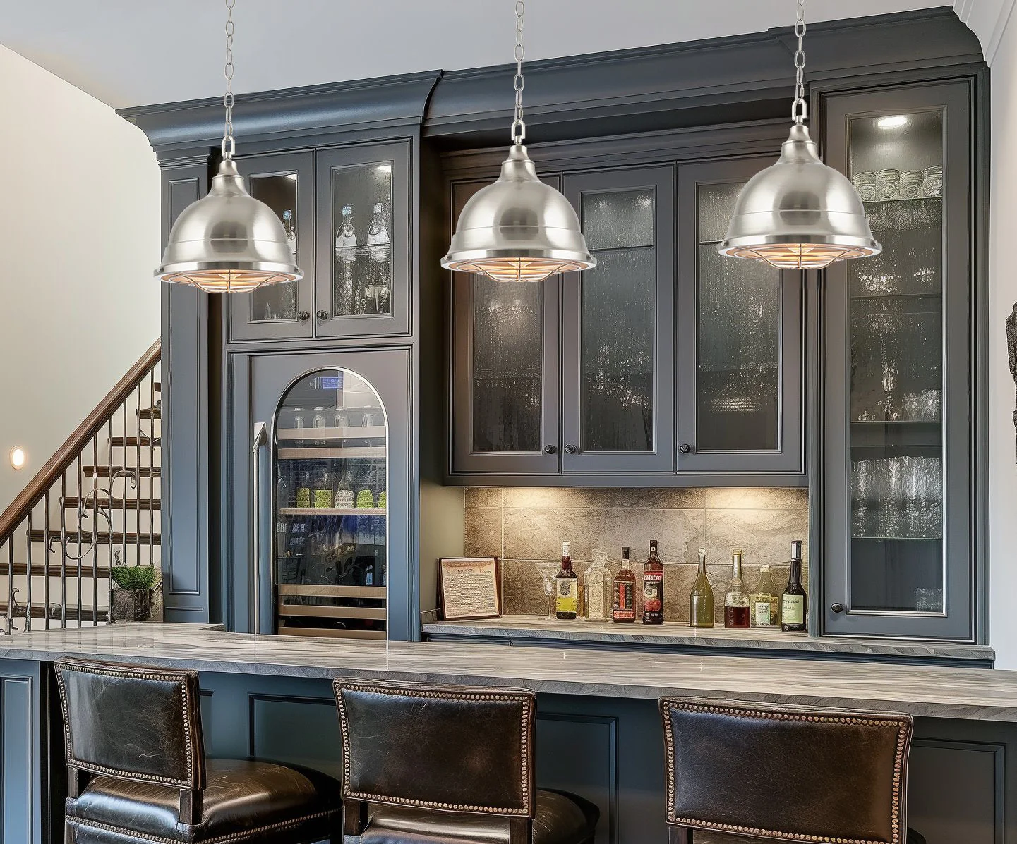 Liberty 13 Modern Industrial Pendant Light