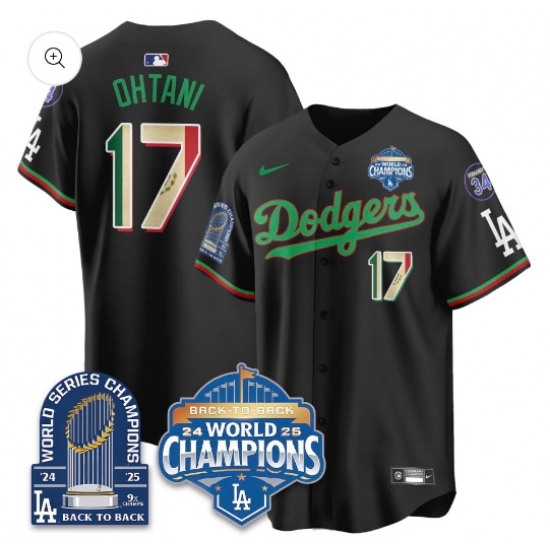 Los Angeles Mexico World Series Champions Jersey 9X Champions Stitched Baseball Jersey Ohtani