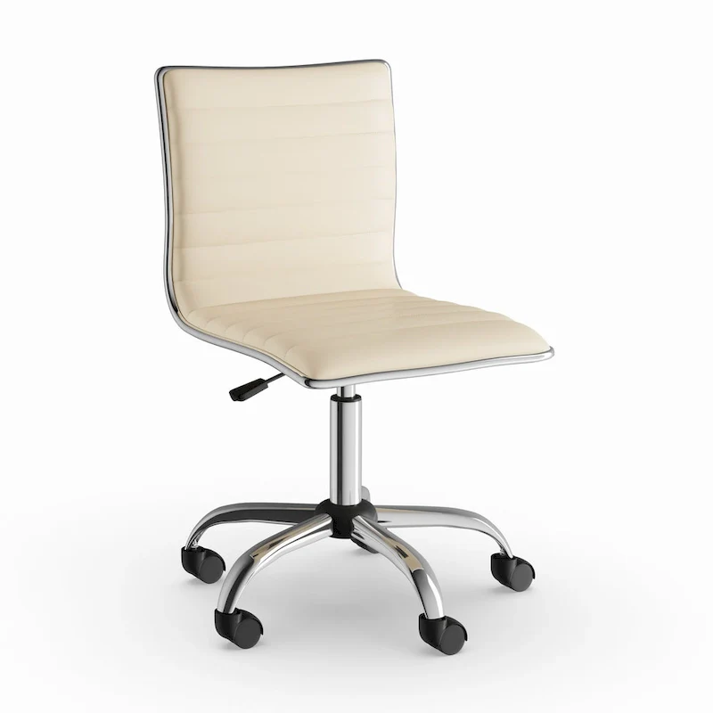 Carson Carrington Lund Modern Chrome Office Chair