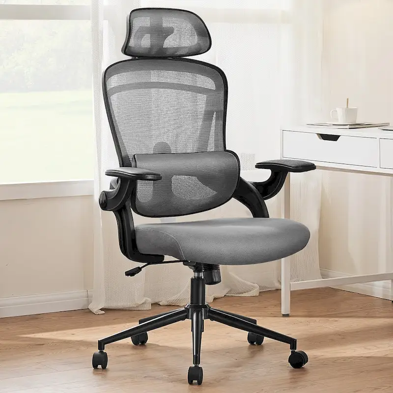 Ergonomic Mesh Office Chair with Adjustable Lumbar Support