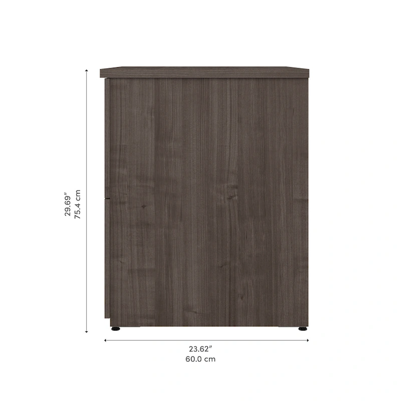 Logan 28W 2 Drawer Lateral File Cabinet by Bestar