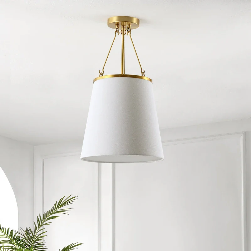 SAFAVIEH Lighting Marushka 12-inch Pendant - 12  W x 12  D x 20  H - Gold - 12Wx12Dx20H