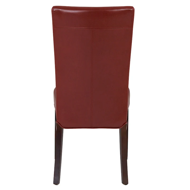 Milton Bonded Leather Dining Chairs (Set of 2) - na