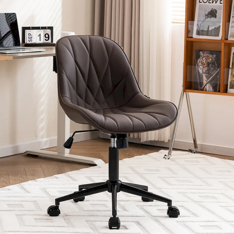 Home Office Desk Chairs with Wheels Rolling Task Computer Chair