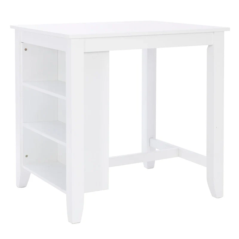 Catron White Counter Height Space Saving Table