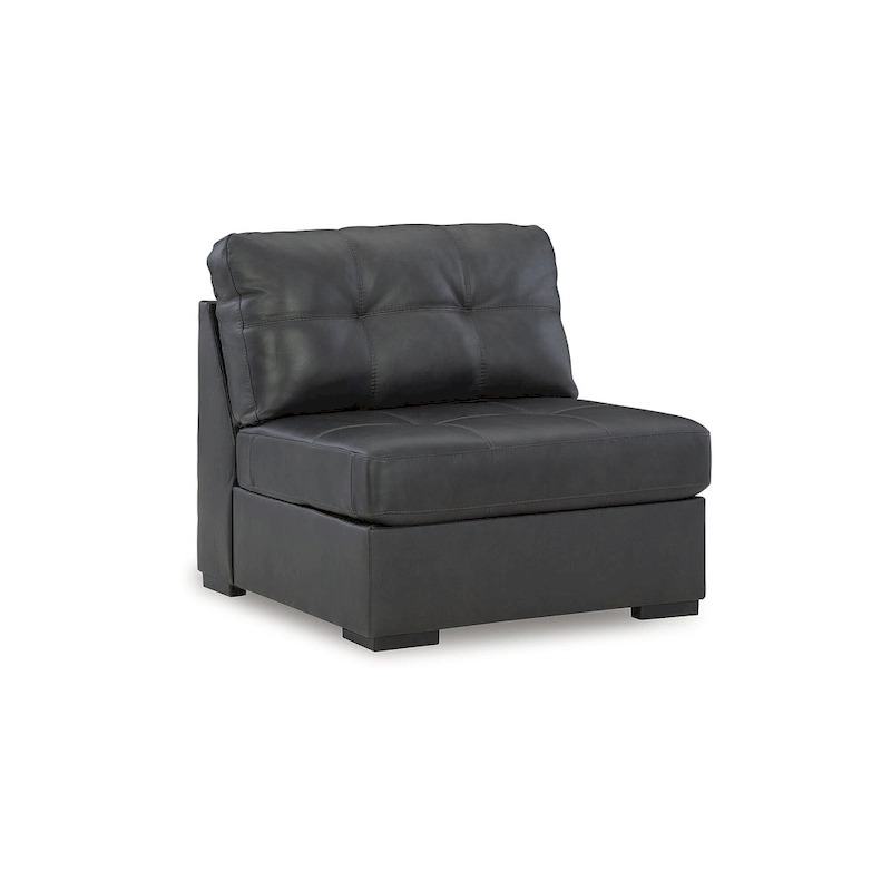 Signature Design by Ashley Brindley Pier Gray 5-Piece Sectional - 128W x 128D x 40H