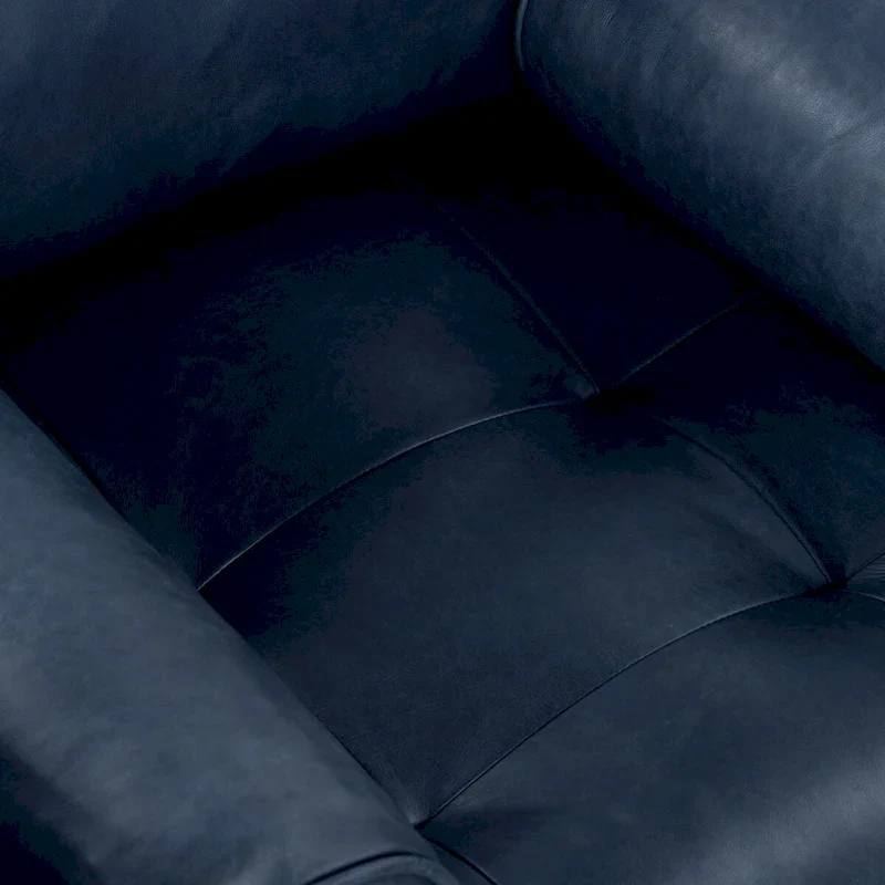 Poly and Bark Napa Lounge Chair - Genuine Italian Leather