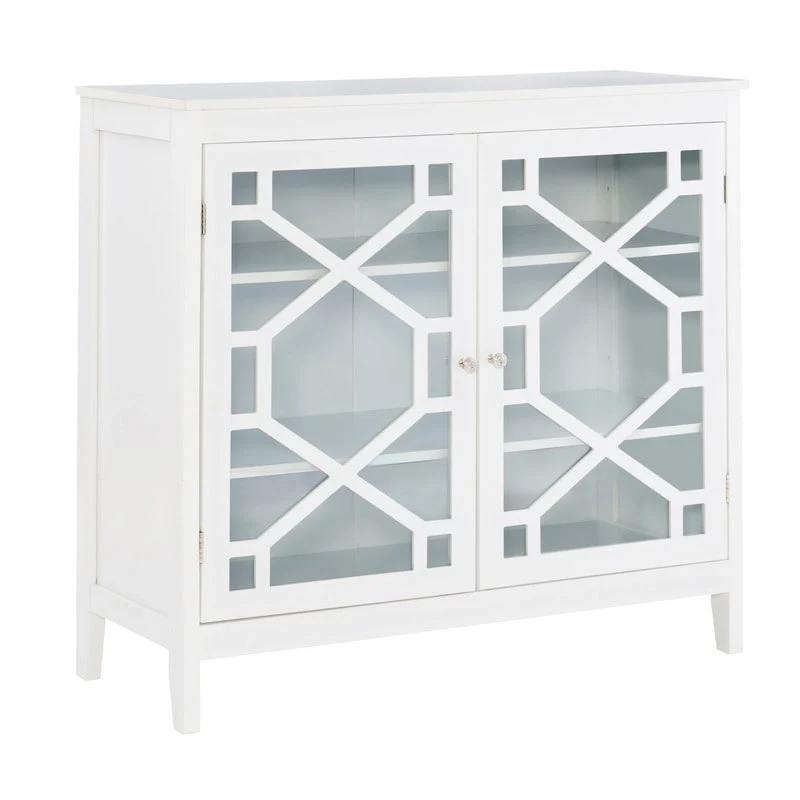 Fetti White Large Cabinet
