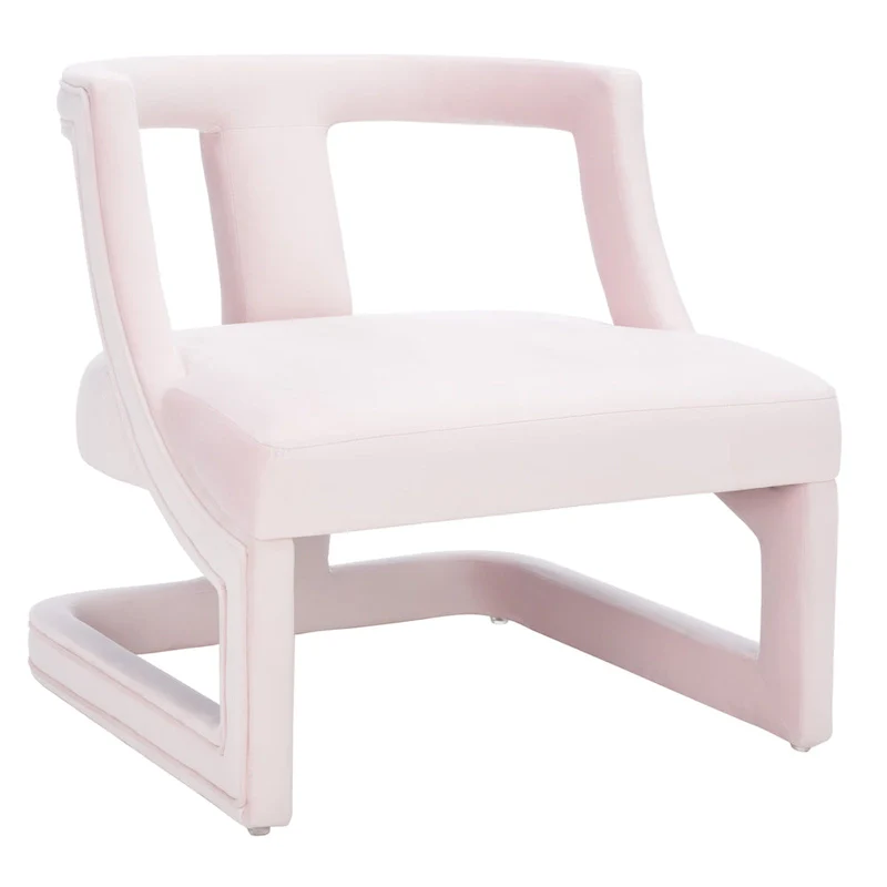 SAFAVIEH Emelie Accent Chair - 27  W x 27  D x 27  H - 26Wx27Dx27H