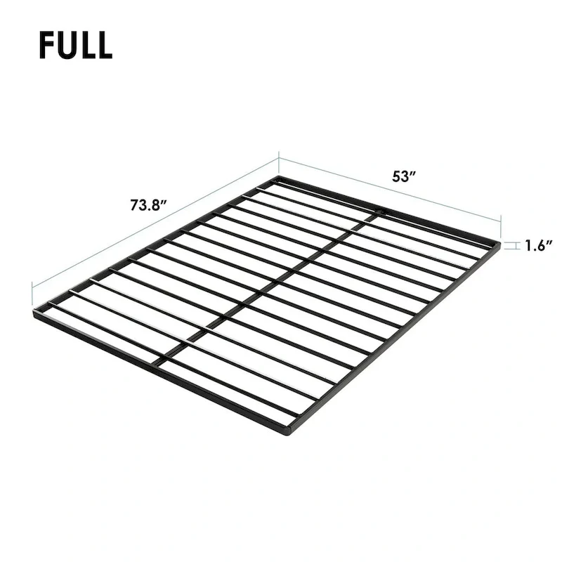 1.6 Inch Metal Bunkie Board Bed Slat Replacement