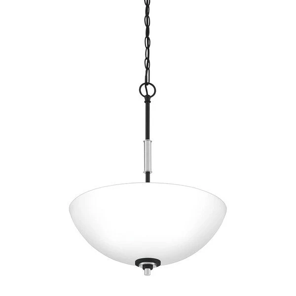 Quoizel Conrad Brushed Nickel 3-light Pendant