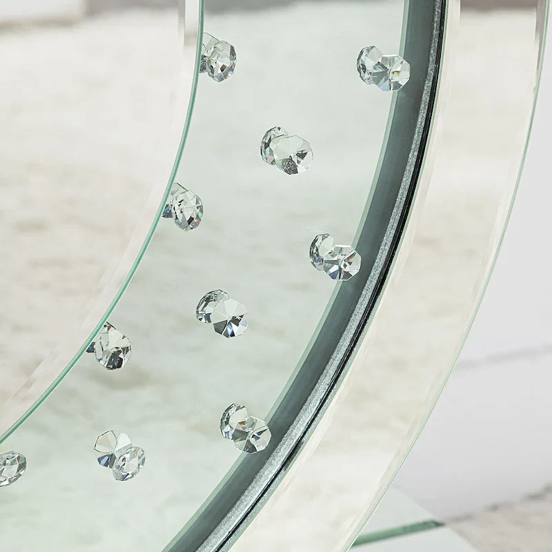 Console Table with Crystal Base