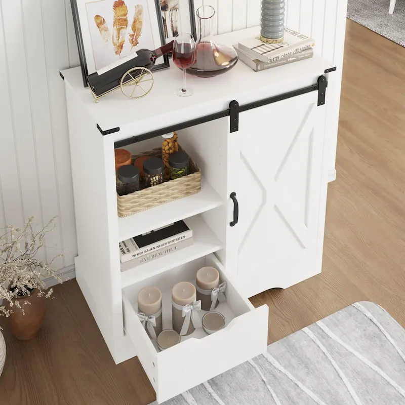 Accent Cabinet with Drawers - N/A