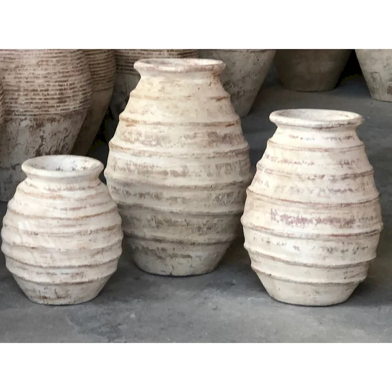 Artissance 10.6 H Tribe Water Jar Off - White Small