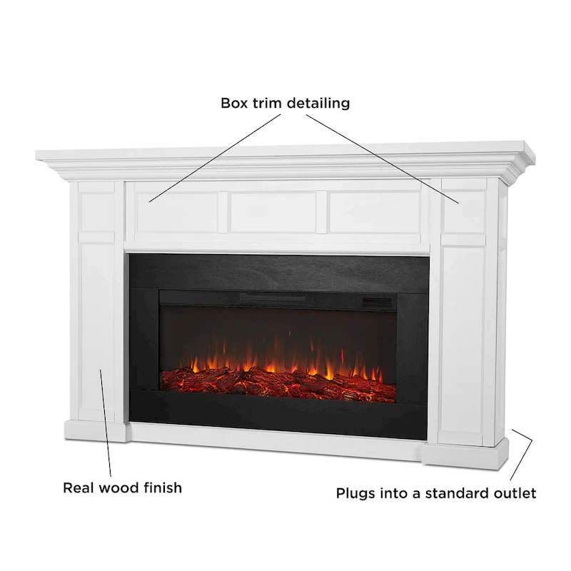 75 Landscape Electric Fireplace