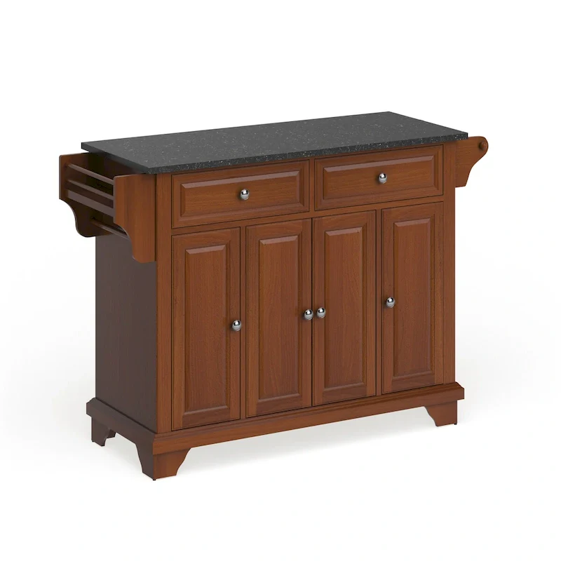 Lafayette Granite Top Full Size Kitchen Island/Cart - 18d x 51.5w x 36h