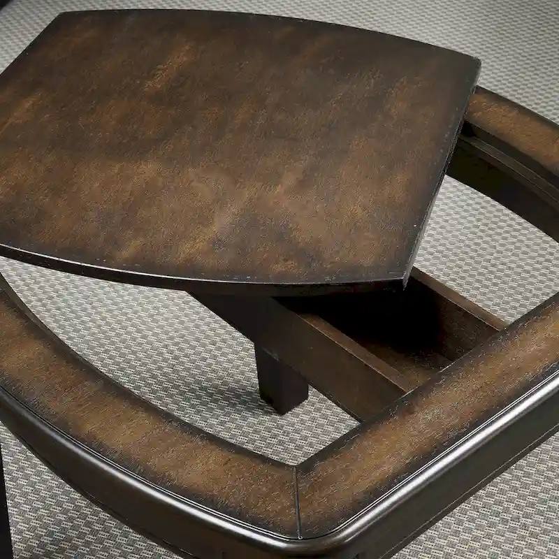 Steve Silver Darlington Game End Table with Chessboard