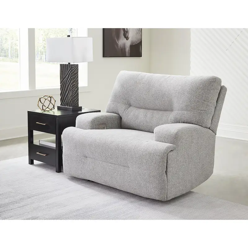 Signature Design by Ashley Acklen Place Wide Seat Power Recliner