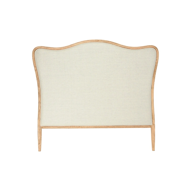 Oak & Linen Headboard