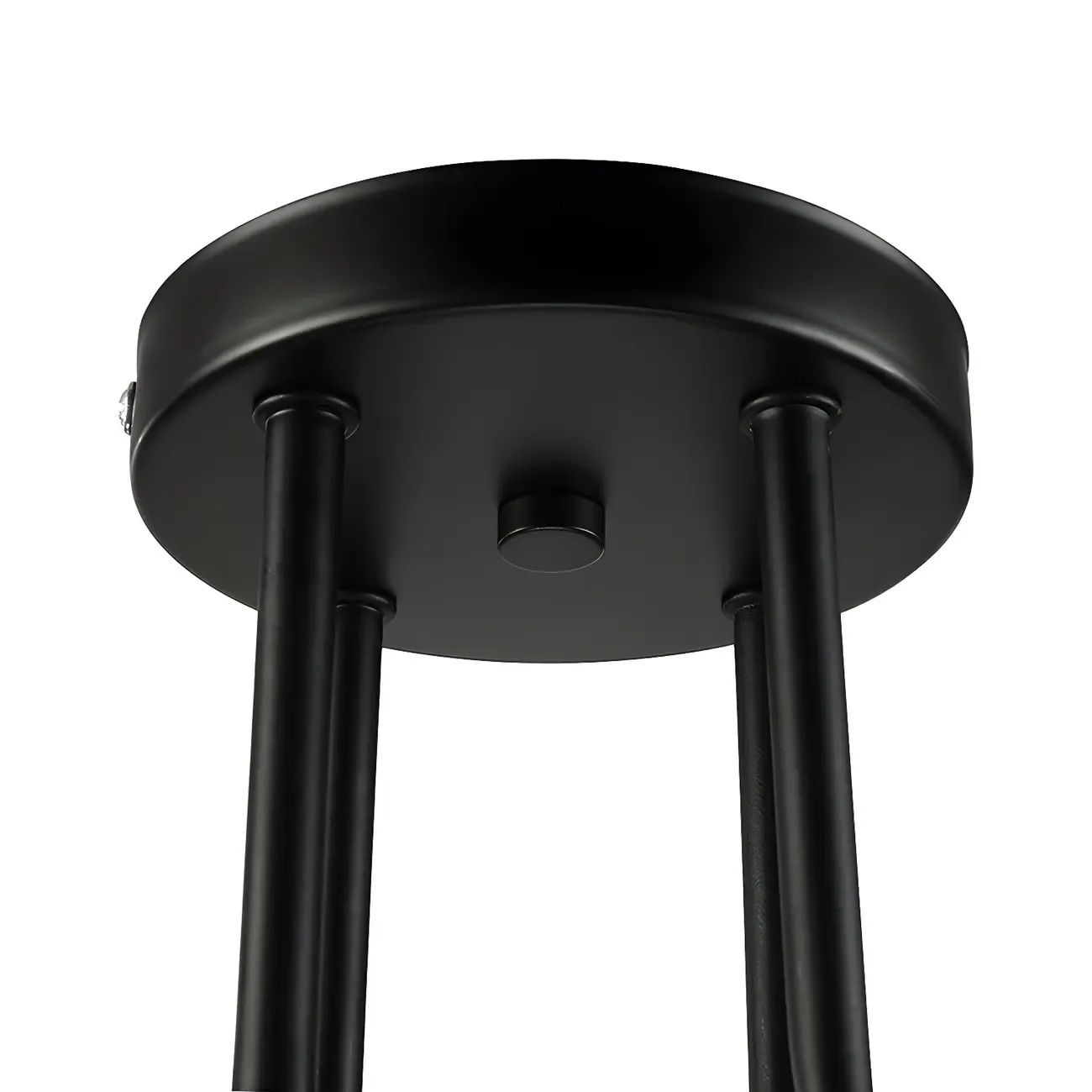 Industrial Branch Metal Semi Flush Ceiling Light