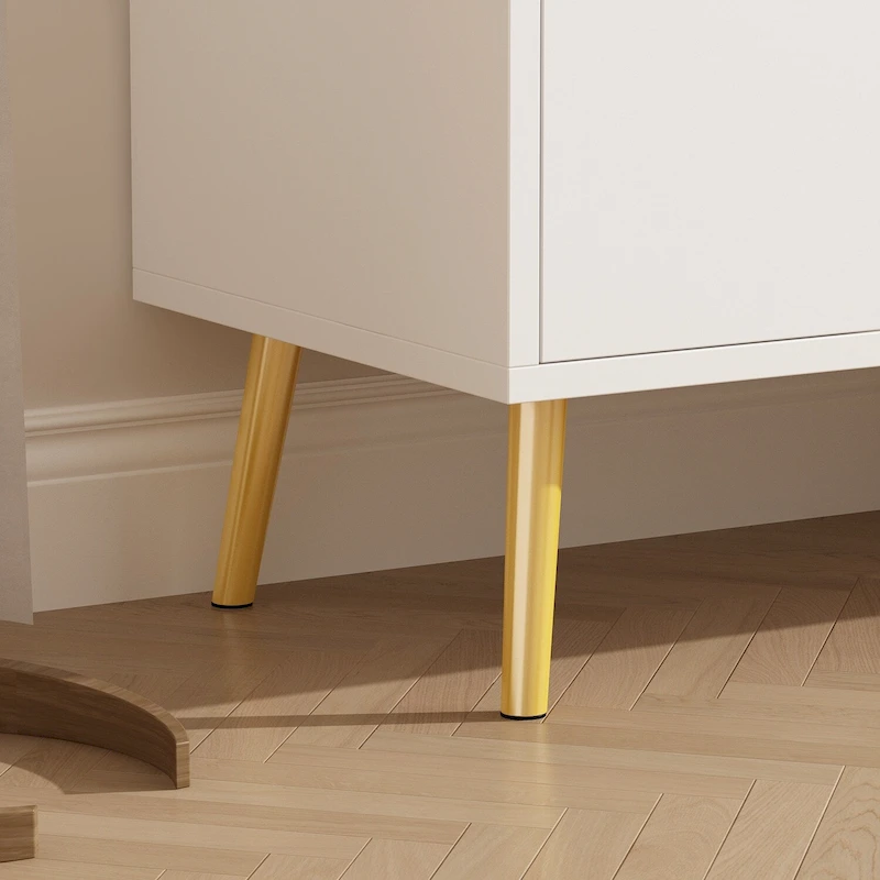 FUFU&GAGA Modern Double 6-Drawer Dresser Chest Of Drawers Cabinet