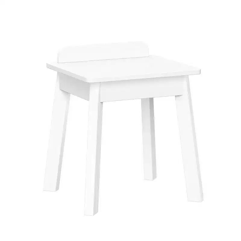 RiverRidge Kids' 2pc Chairs for Playroom/Nursery and Daycare White: MDF Frame, ASTM & CPSIA Certified, Ages 3+