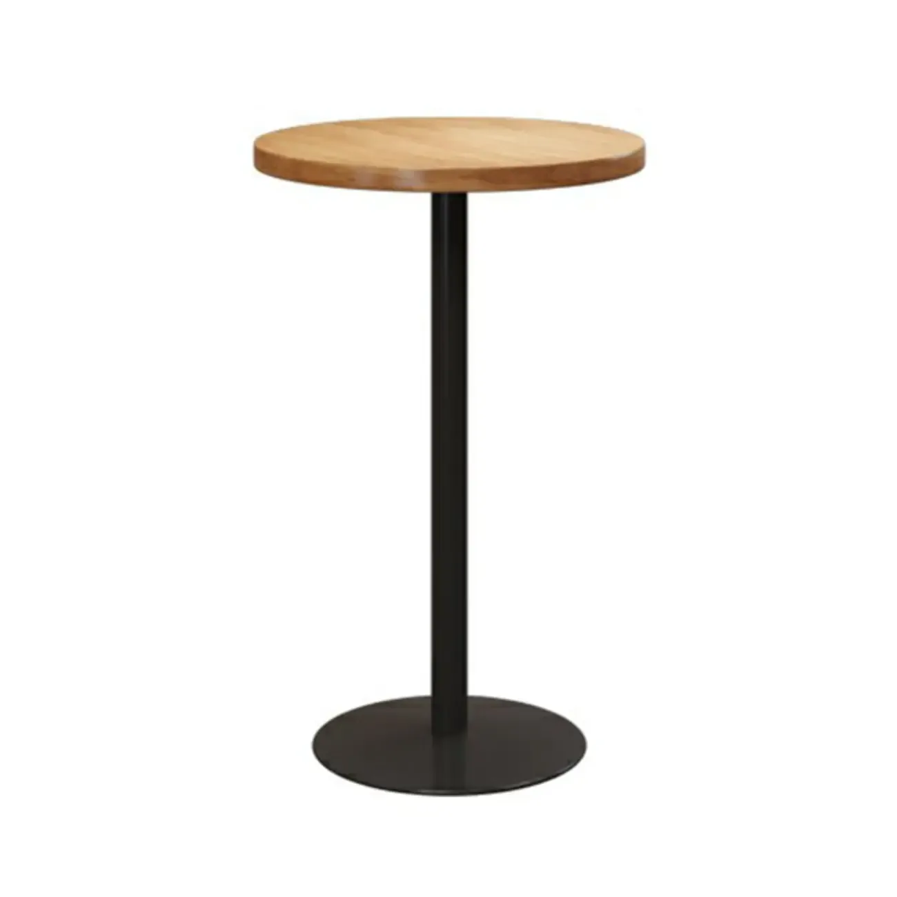 Cosmopolitan Light Wood Bar Set with Round Table