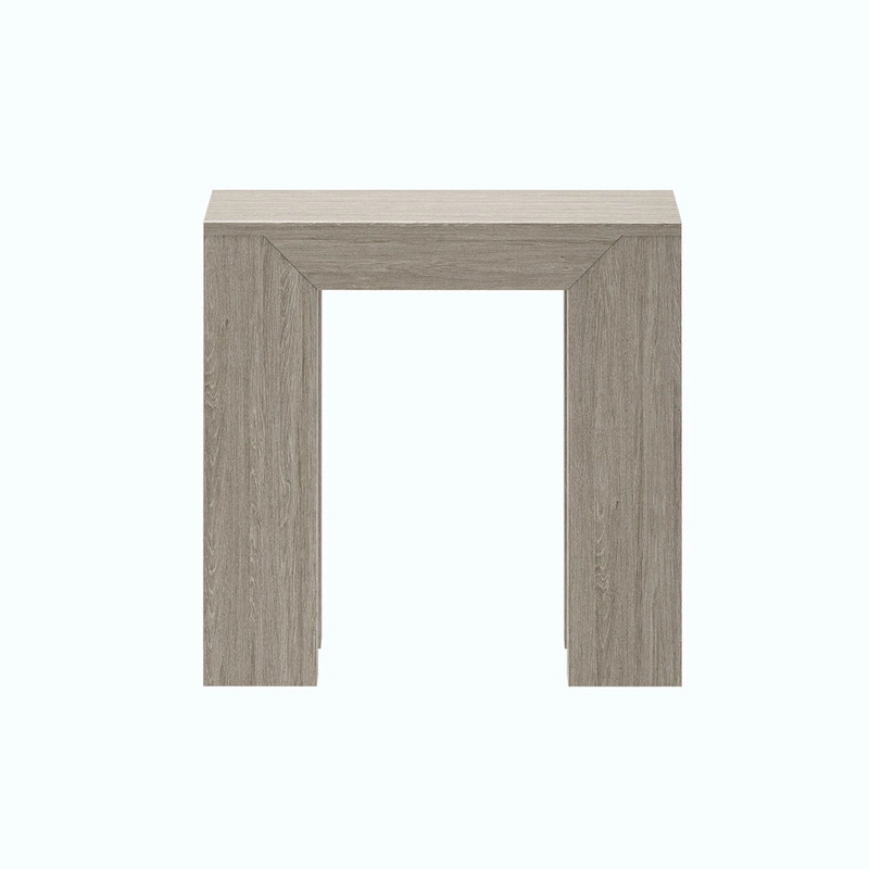 Plank and Beam Modern Rectangular Side Table - 25