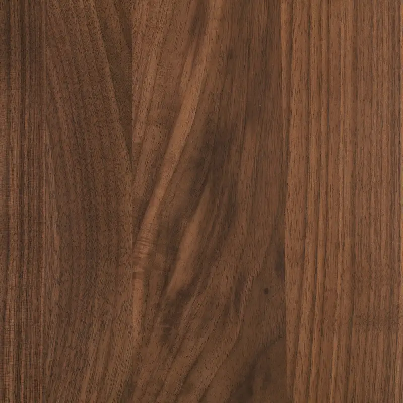 Poly & Bark Etta Office Desk - Solid Wood with Two Softclose Drawers