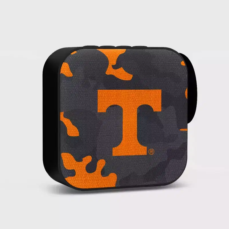 NCAA Tennessee Volunteers Bluetooth Portable Speaker with FM Radio: USB & MicroSD Compatible