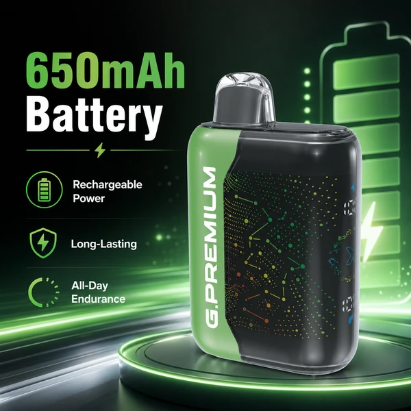 Ładowalna bateria 650 mAh