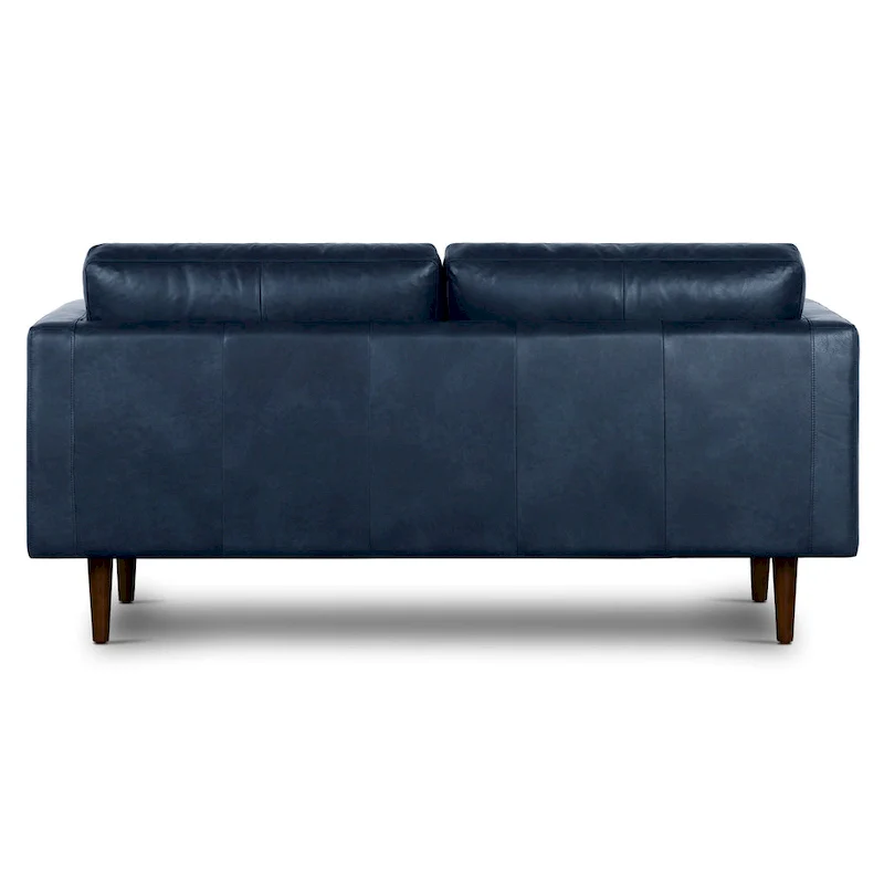 Poly & Bark Napa 72 Apartment Sofa - Full Grain Genuine Italian Leather