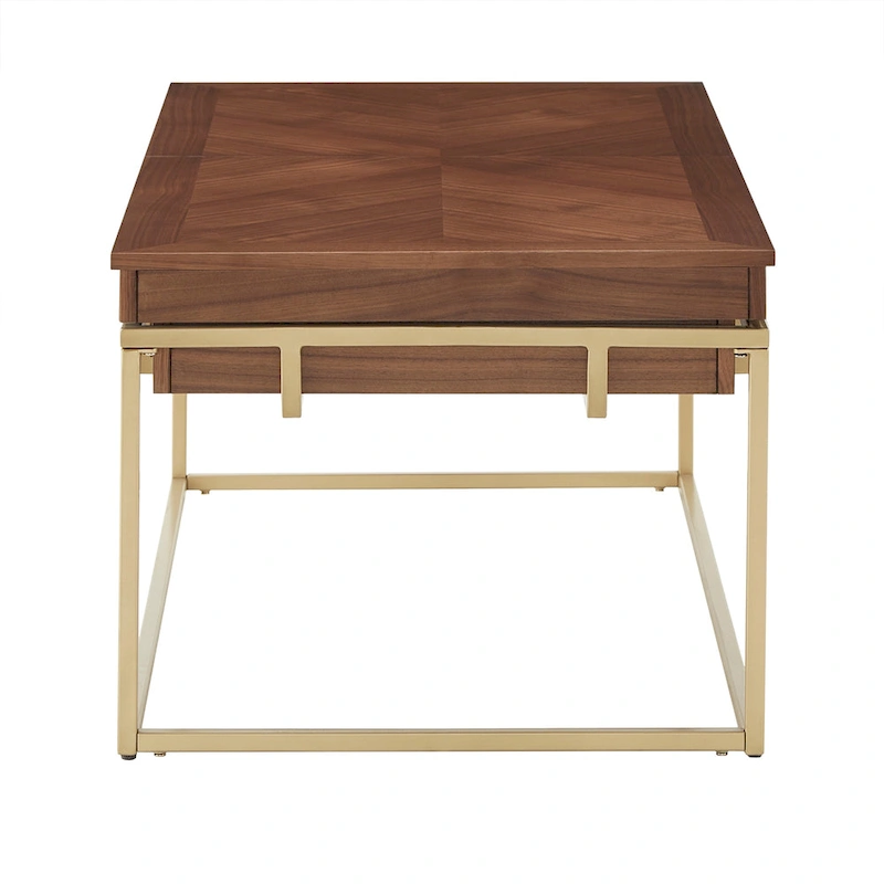 Cooke Square Table with Metal Base by iNSPIRE Q Modern