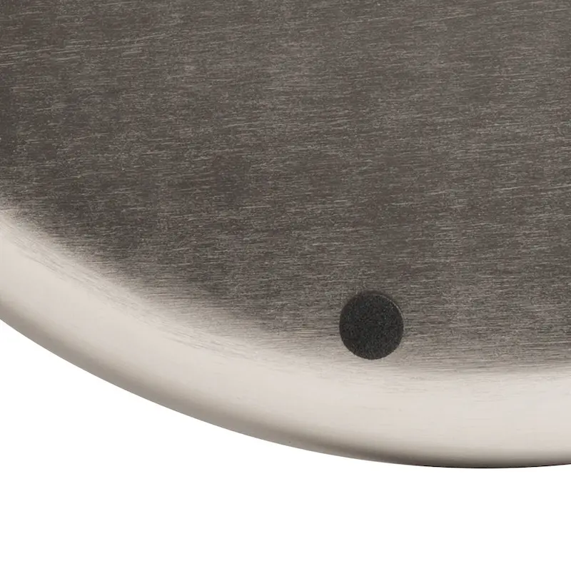 Kate and Laurel Stovring Round Metal Tray - 16  Diameter