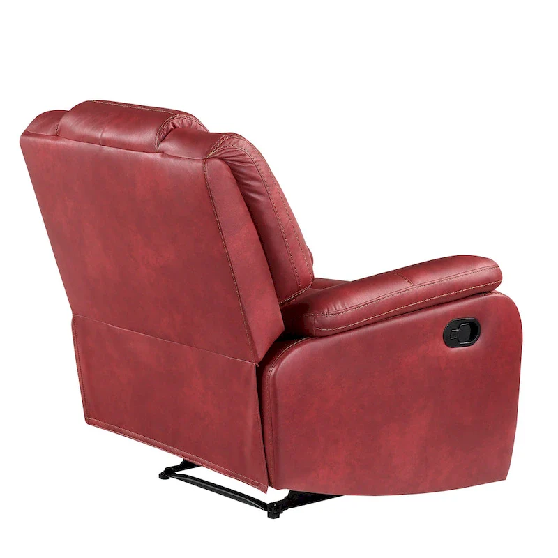 Kameryn Faux Leather Manual Recliner