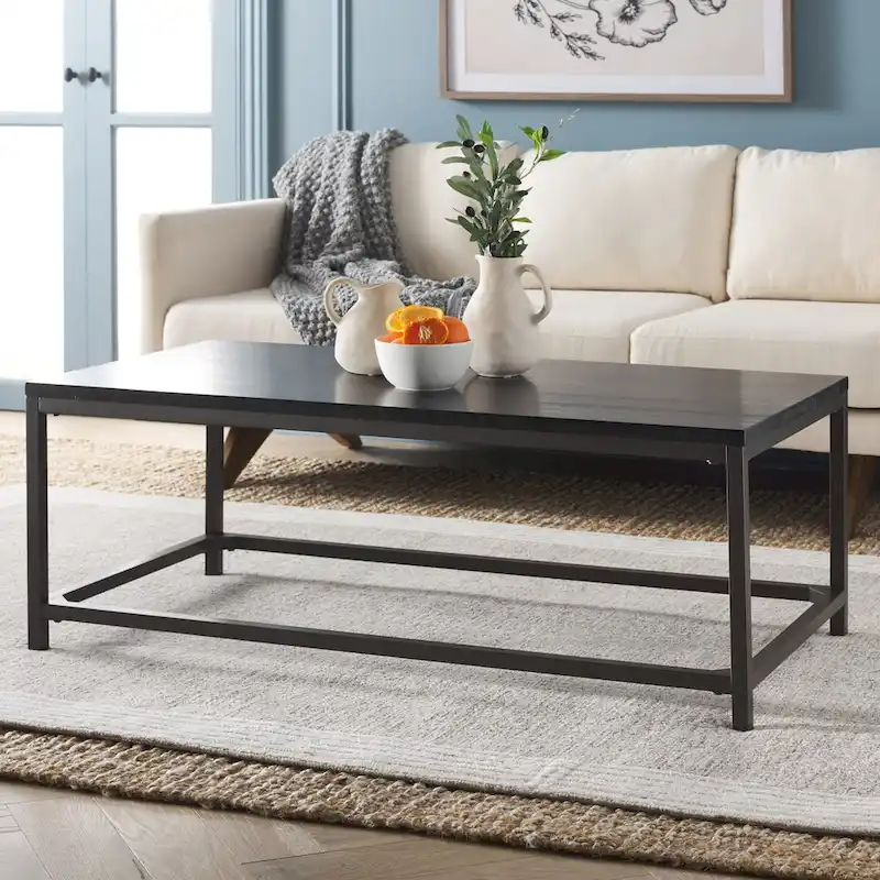SAFAVIEH Aino Reclamined Wood Finish Coffee Table - 48