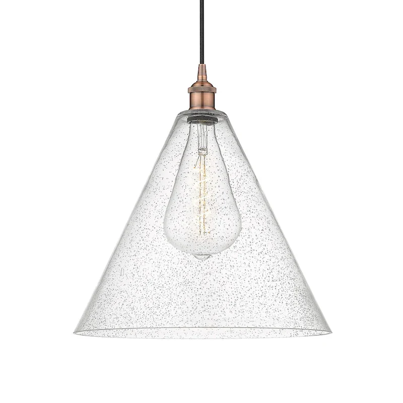 Innovations Lighting 616-1P-18-16 Edison Cone Pendant Edison Cone 16