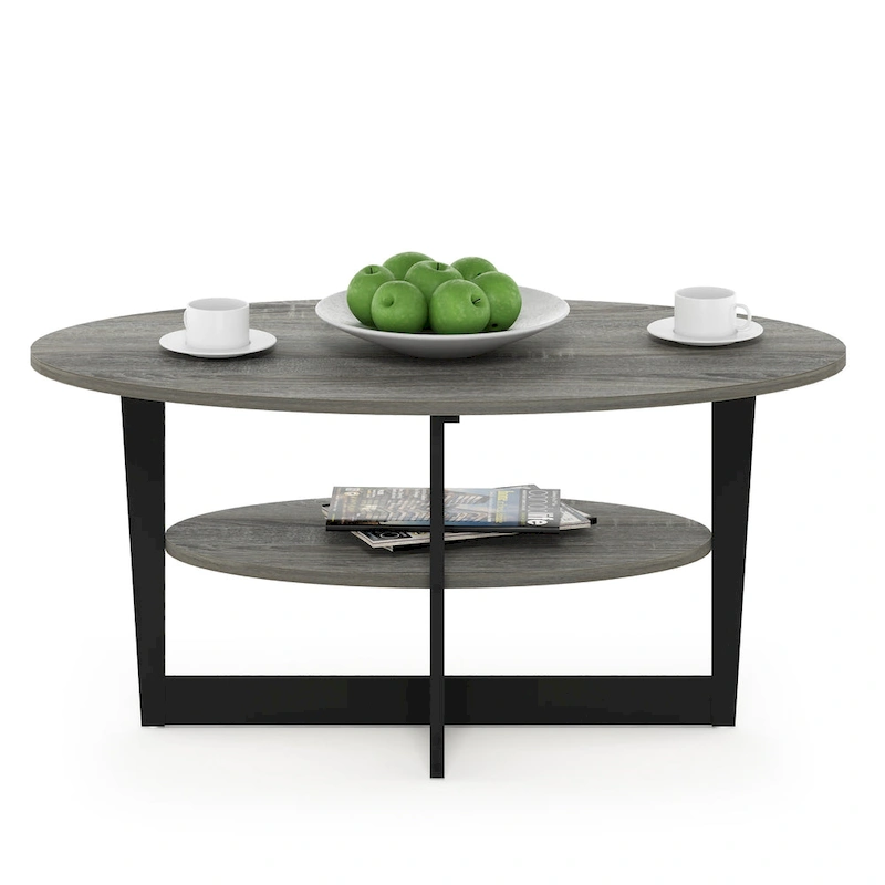 Furinno JAYA Oval Coffee Table
