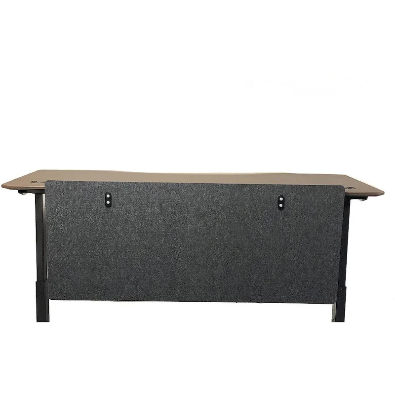 ApexDesk Artsonic 54-Inch Dual-Use Modesty Vanity Panel Divider Made of Polyester Fiber with Clamps for Standing Desk