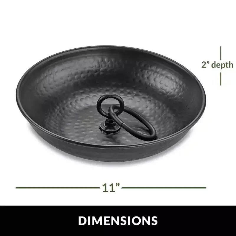 Good Directions 11" Modern Farmhouse Aluminum Rain Chain Basin