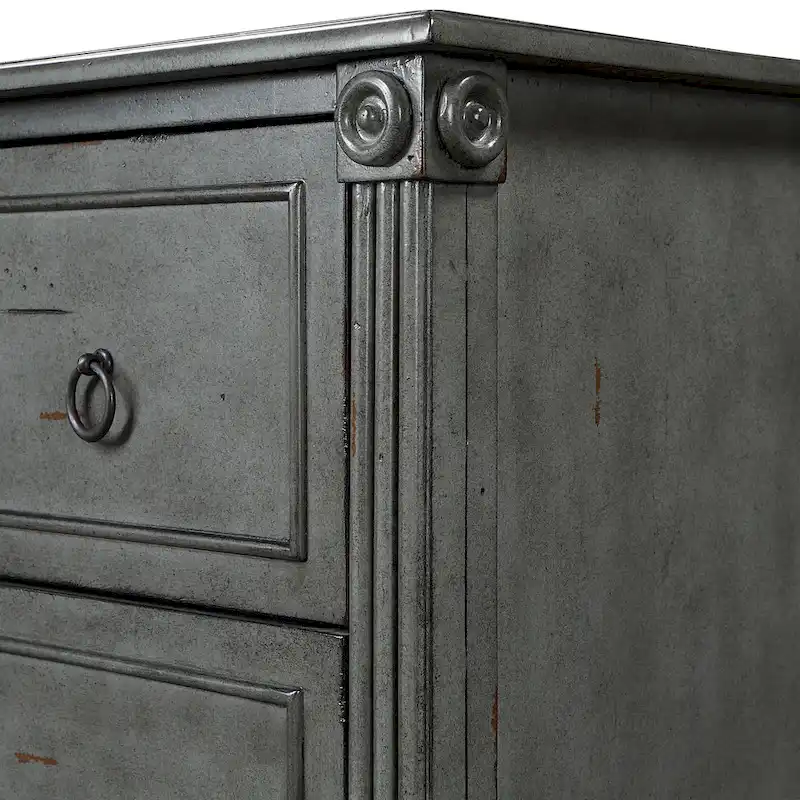 Joneigh Traditional Solid Wood 4-Drawer Chest by