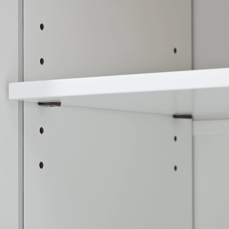 Kitchen Island with Drop Leaf, LED Light