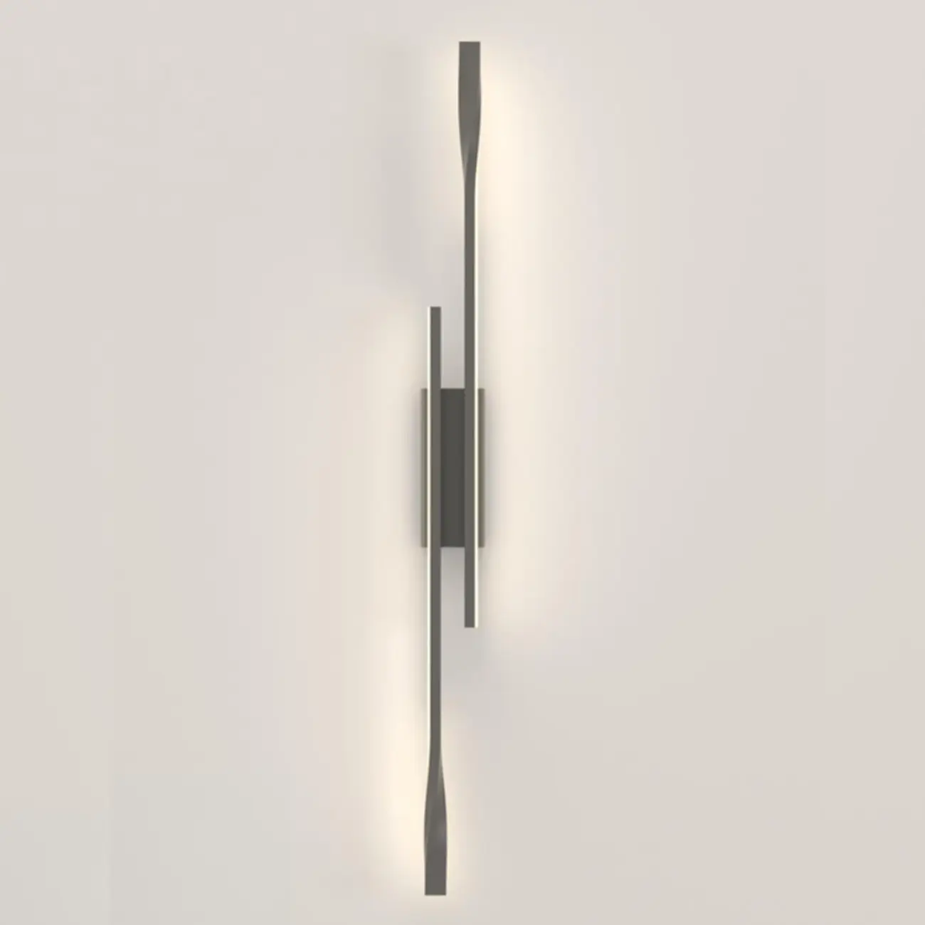 Modern Linear Wall Sconce with Silica Gel Shade