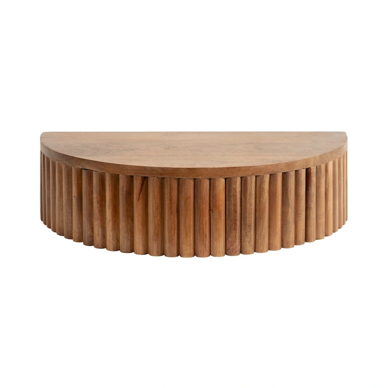 Kate and Laurel Reid Ribbed Floating Side Table
