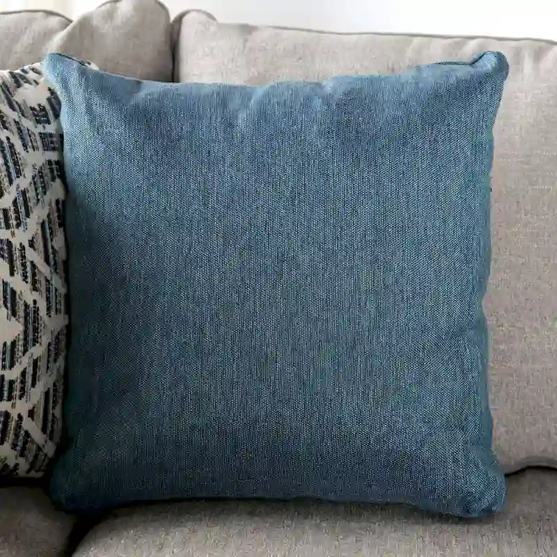 Ilka Transitional Chenille L-Shaped Flared Arms Sectional by