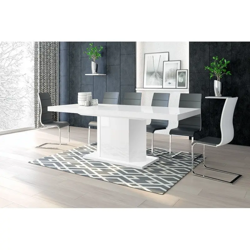 Extendable Dining Table with Storage